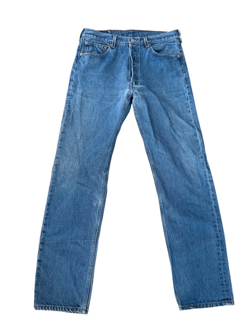 Levi’s 90’s Vintage 501xx Button Fly Denim Jeans Made in USA Sz 34x36 GUC
